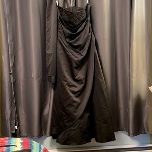 Black bridesmaid dress